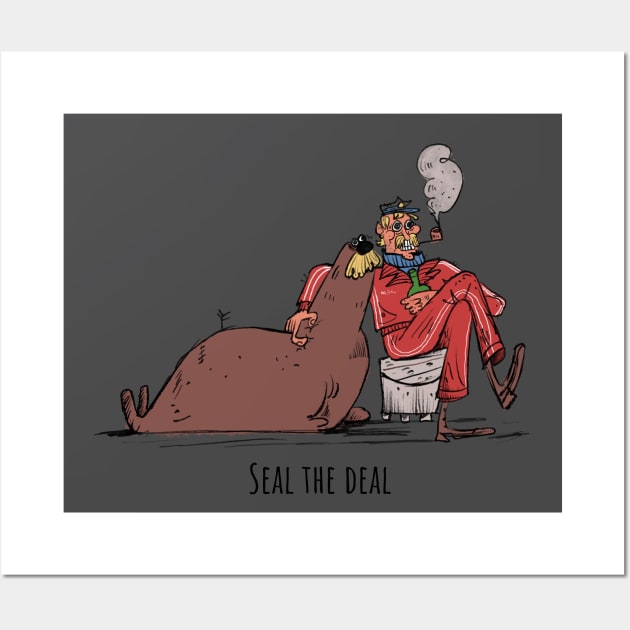 Seal the deal Wall Art by Flyin' dutchmans